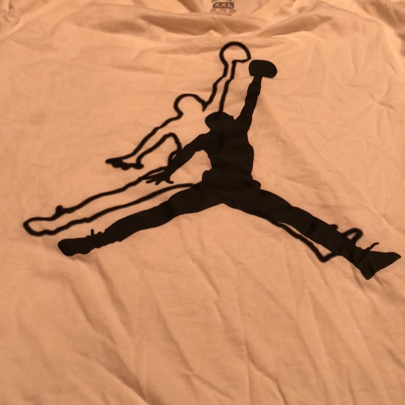 Jordan Mens Jumpman Black White He Got Game Crew Neck Short Sleeve T-Shirt - Picture 4 of 7